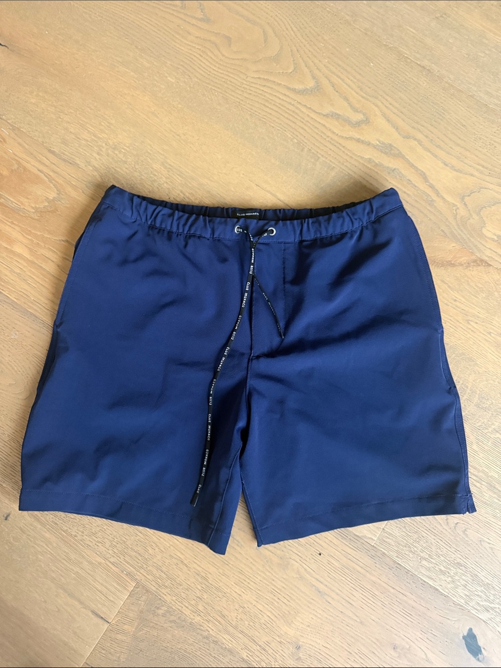 Club Monaco Deep Blue 7” shorts
